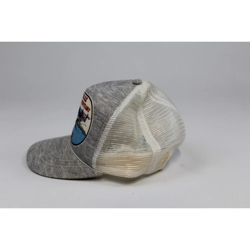 VTG.Alcatraz Federal Penitentiary Swim Team Trucker Baseball Cap Hat Adjustable
